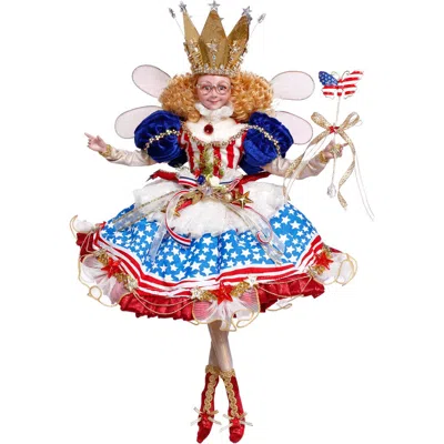 Mark Roberts Lady Liberty Fairy, Medium In Blue