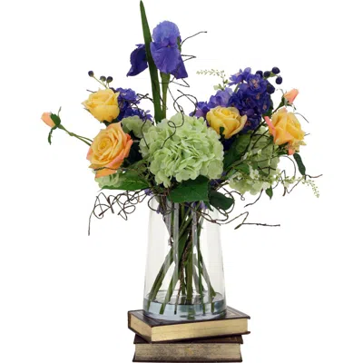 Mark Roberts Large Garden Flower Bouquet In Multi