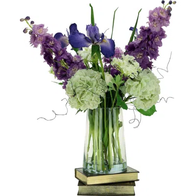 Mark Roberts Large Garden Flower Bouquet In Multi