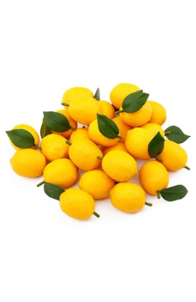 Mark Roberts Lemons, Medium Bag Of 24 In Yellow