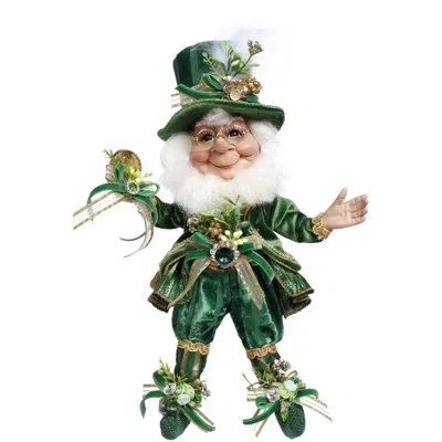 Mark Roberts Leprechaun Elf, Small - 11 Inches In Green
