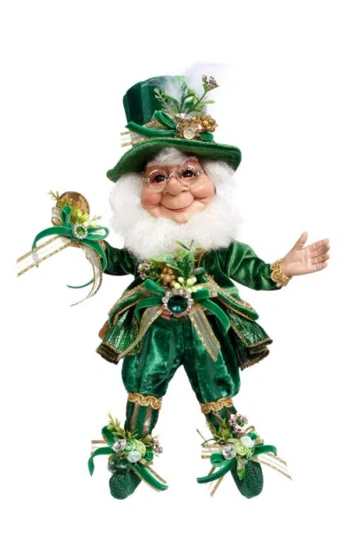 Mark Roberts Leprechaun Elf, Small In Green