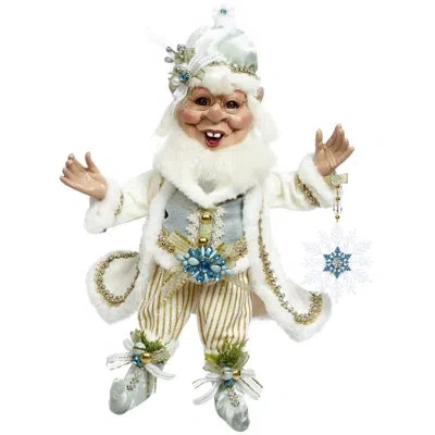 Mark Roberts Let It Snow Elf, Medium - 18 Inches In Gold,white,blue,green