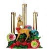 Mark Roberts Lighted 3tier Christmas Candle In Multi