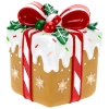 Mark Roberts Lighted Gingerbread Gift Box In Multi