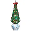 Mark Roberts Lighted Ornament Tree In Green