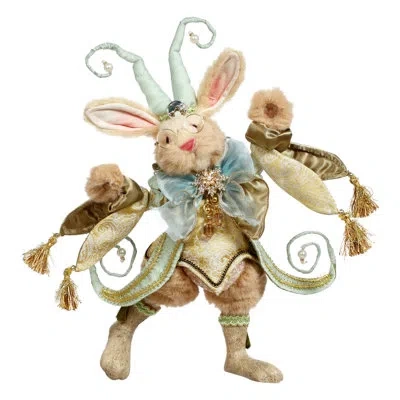 Mark Roberts Louvre Rabbit Antoine - 15 Inches In Gold;blue;brown;green
