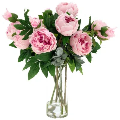 Mark Roberts Luscious Peony Vase - 20 Inches In Pink