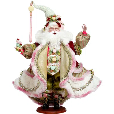 Mark Roberts Macaron Santa In Multi