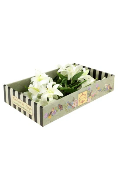 Mark Roberts Majestic Lily Natural Touch, Box Of 6 In Multi