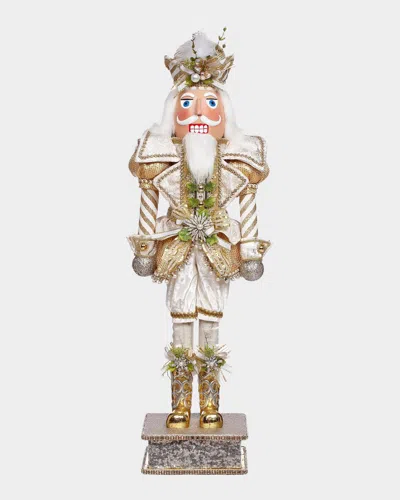 Mark Roberts Medium White Christmas Nutcracker Figure In Multi