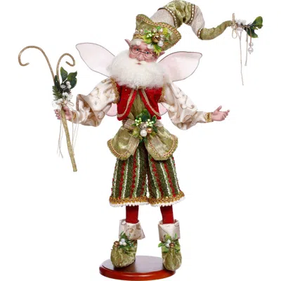 Mark Roberts Mistletoe Fairy On Base In Multi
