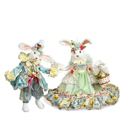 Mark Roberts Mr & Mrs Peter Rabbit, Set Of 2 In Multi