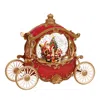 Mark Roberts Musical Carriage With Santa In Multi
