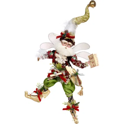 Mark Roberts Naughty Or Nice Fairy, Medium In Green