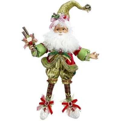 Mark Roberts North Pole Apple Cinnamon Elf, Medium - 18 Inches In Red,green,white,gold
