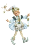 Mark Roberts North Pole Believe Elf, Medium In Blue