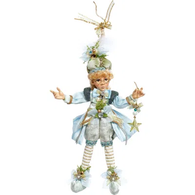 Mark Roberts North Pole Believe Elf, Small In Blue