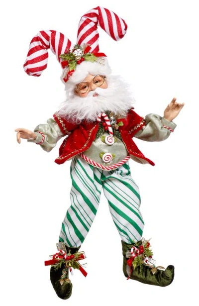 Mark Roberts North Pole Candy Cane Elf, Medium In Multi