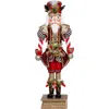 Mark Roberts North Pole Checkered Nutcracker, Medium In Multi