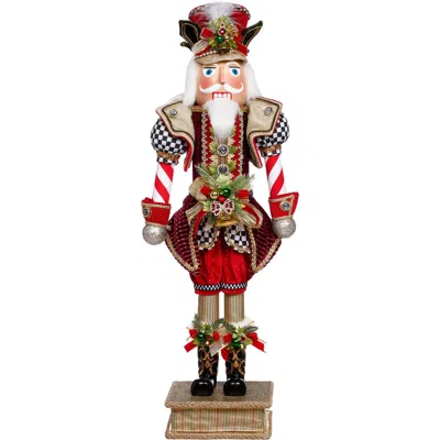 Mark Roberts North Pole Checkered Nutcracker, Medium In Multi