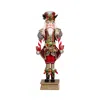 Mark Roberts Medium North Pole Checkered Nutcracker Figure In Multi