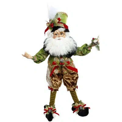 Mark Roberts North Pole Chocolatier Elf, Medium - 18 Inches In Green,red,white,brown,black,gold