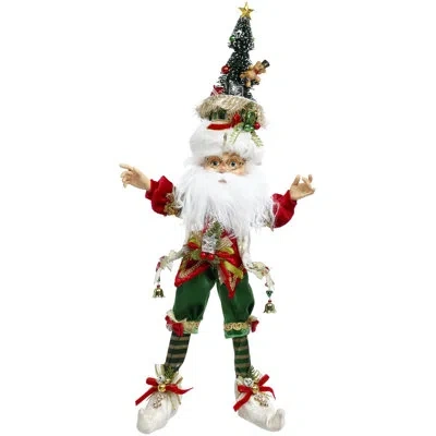 Mark Roberts North Pole Christmas Tree Elf, Small - 17 Inches In Red,green,white,gold