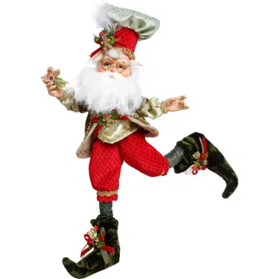 Mark Roberts North Pole Gingerbread Elf, Small In Multi