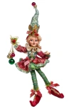 Mark Roberts North Pole Joyful Elf, Small In Multi