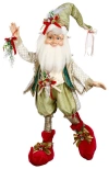 Mark Roberts Northpole Mistletoe Elf In Red