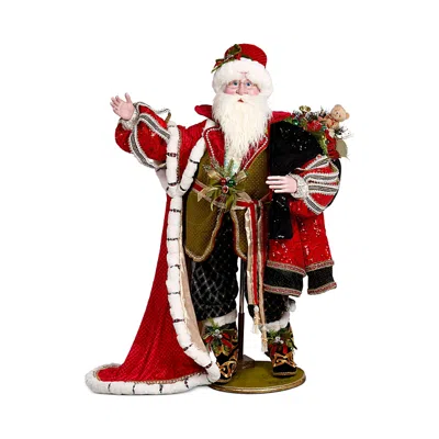 Mark Roberts Old English Santa In Multi