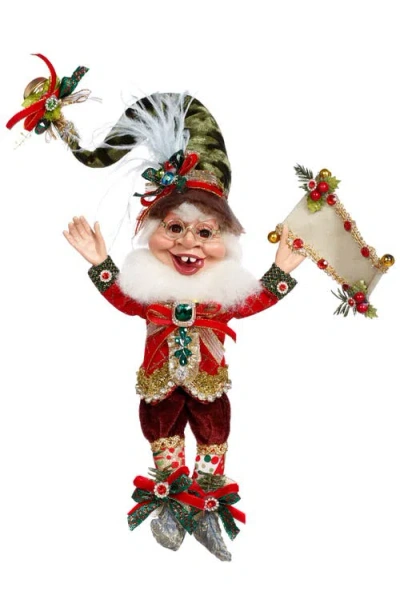 Mark Roberts On The Naughty List Elf, Small In Red