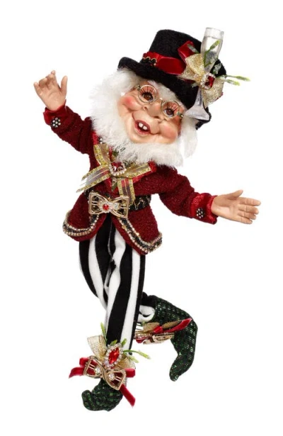 Mark Roberts Party Time Elf, Small In Red