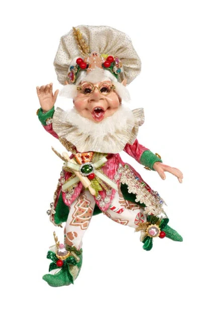 Mark Roberts Pastry Maker Elf, Small In Multi