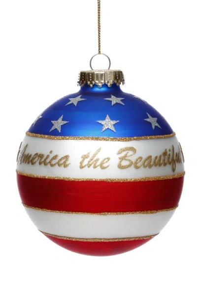 Mark Roberts Patriotic Ball Ornament, Box Of 6 In Multi