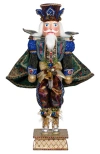 Mark Roberts Peacock Nutcracker, Medium In Blue