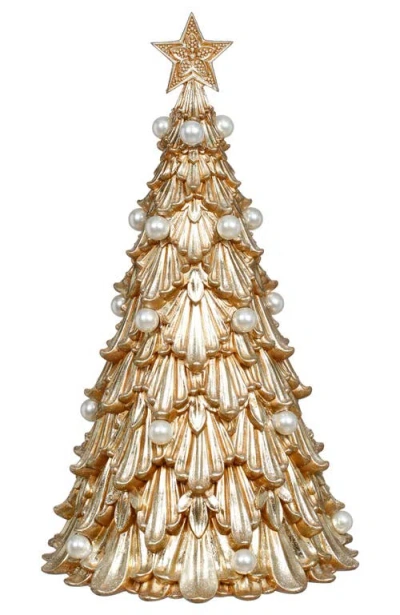 Mark Roberts Pearl Star Christmas Tree In Gold
