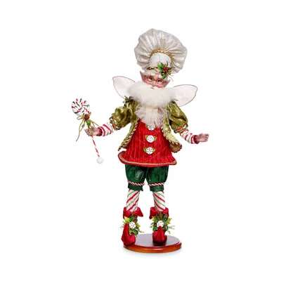 Mark Roberts Peppermint Dreams Fairy Figurine In Multi