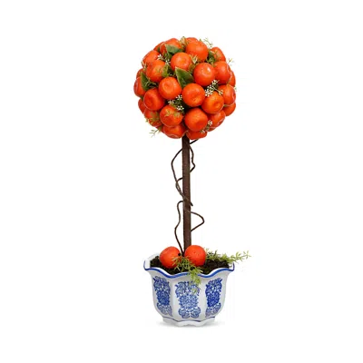 MARK ROBERTS POTTED ORANGE TOPIARY