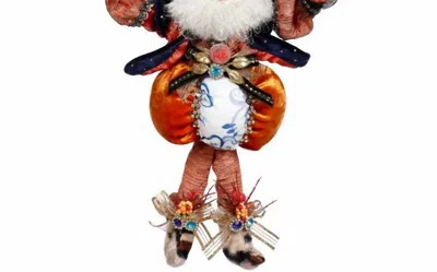 Mark Roberts Pumpkin Pie Maker Fairy Small 11" In Orange In Multi