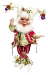 Mark Roberts Raspberry Cookie Elf, Small In Animal Print