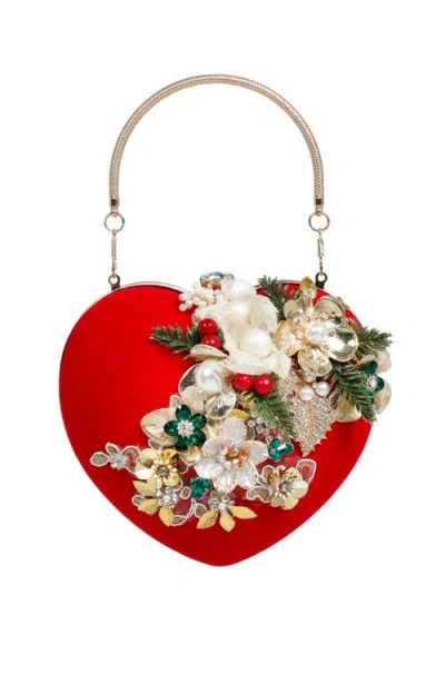Mark Roberts Red Bag, Heart Ornament