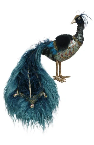 Mark Roberts Regal Peacock In Blue