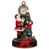 Mark Roberts Santa Clock Tree Scene In Multi