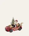 Mark Roberts Santa's Hot Rod Christmas Decor
