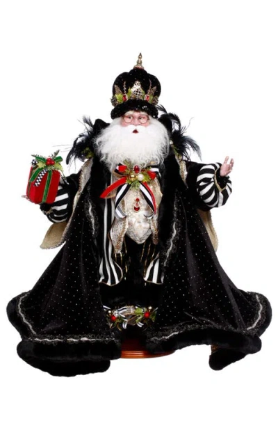 Mark Roberts Santa The King Of Christmas In Black