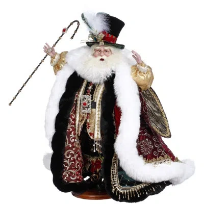 Mark Roberts Santa The Movie Star - 26 Inches In White,black,red,gold
