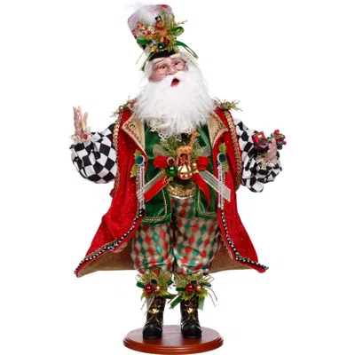 Mark Roberts Santa The Toy Maker In Multi
