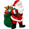 Mark Roberts Santa With Gift Sack In Multi